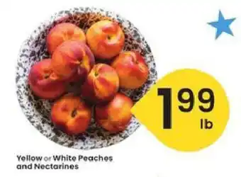 Yellow or White Peaches and Nectarines