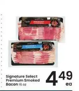 Albertsons Signature Select Premium Smoked Bacon offer