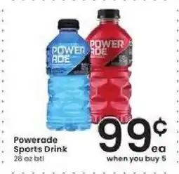 Albertsons Powerade Sports Drink offer