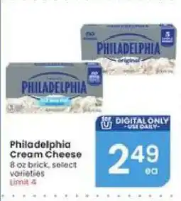 Albertsons Philadelphia Cream Cheese offer