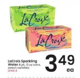 Albertsons LaCroix Sparkling Water offer