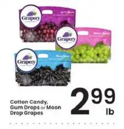 Albertsons Cotton Candy, Gum Drops or Moon Drop Grapes offer