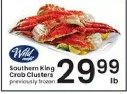 Albertsons Southern King Crab Clusters offer