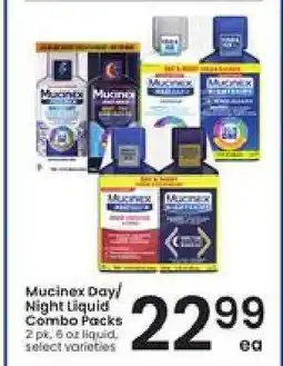 Albertsons Mucinex Day & Night Liquid Combo Packs offer