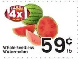 Albertsons Whole Seedless Watermelon offer