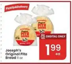 Albertsons Joseph's Original Pita Bread offer