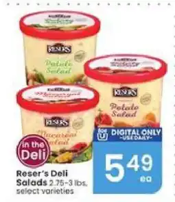 Albertsons Roser's Deli Salads offer