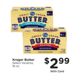 Kroger Kroger Butter offer