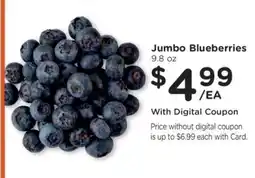 Kroger Jumbo Blueberries offer