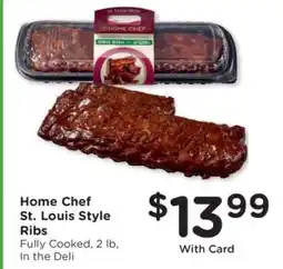 Kroger Home Chef St. Louis Style Ribs offer