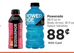 Kroger Powerade or Body Armor offer