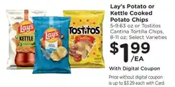Kroger Lay's Potato or Kettle Cooked Potato Chips offer