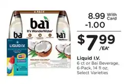 Kroger Liquid I. V offer
