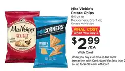 Kroger Miss Vickie's Potato Chips offer