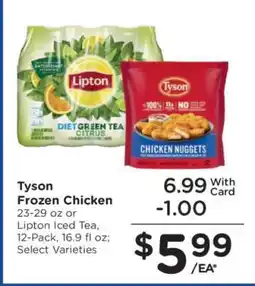 Kroger Tyson Frozen Chicken offer