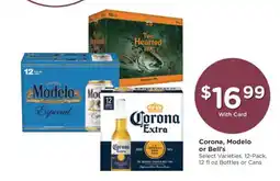 Kroger Corona, Modelo or Bell's offer