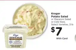 Kroger Kroger Potato Salad offer