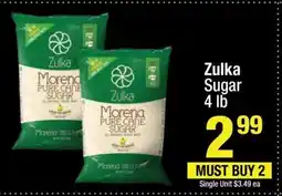 Super King Markets Zulka Sugar 4 lb offer