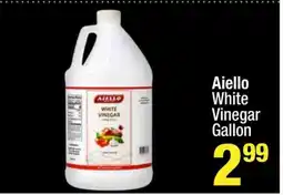 Super King Markets Aiello White Vinegar Gallon offer