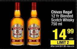 Super King Markets Chivas Regal offer
