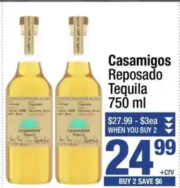 Super King Markets Casamigos Reposado Tequila 750 ml offer
