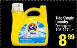 Super King Markets Tide Simply Laundry Detergent offer