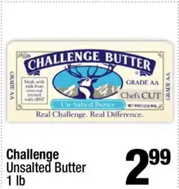 Super King Markets Challenge Unsalted Butter 1 lb offer