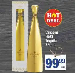 Super King Markets Cincoro Gold Tequila 750 ml offer
