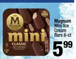 Super King Markets Magnum Mini Ice Cream Bars 6 ct offer