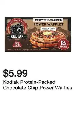 Wegmans Kodiak Protein-Packed Chocolate Chip Power Waffles offer