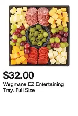 Wegmans Wegmans EZ Entertaining Tray, Full Size offer