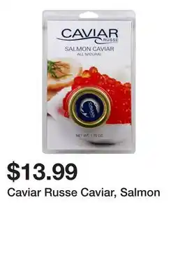 Wegmans Caviar Russe Caviar, Salmon offer