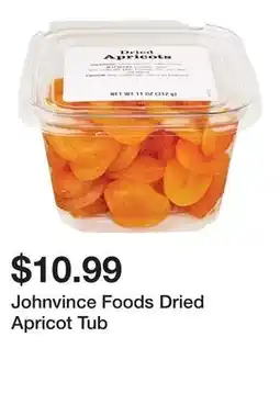 Wegmans Johnvince Foods Dried Apricot Tub offer