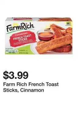 Wegmans Farm Rich French Toast Sticks, Cinnamon offer