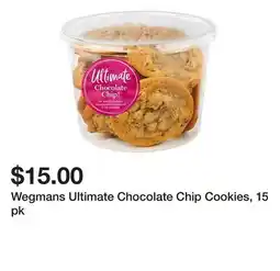 Wegmans Wegmans Ultimate Chocolate Chip Cookies offer