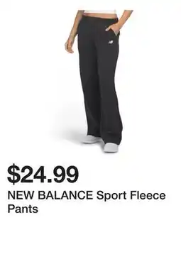 Marshalls NEW BALANCE Sport Fleece Pants offer
