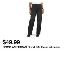 Marshalls GOOD AMERICAN Good 90s Relaxed Jeans offer