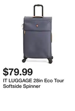 Marshalls IT LUGGAGE 28in Eco Tour Softside Spinner offer