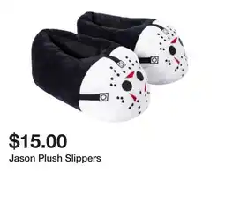 Five Below Jason Plush Slippers offer