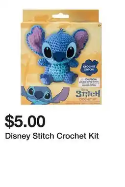 Five Below Disney Stitch Crochet Kit offer