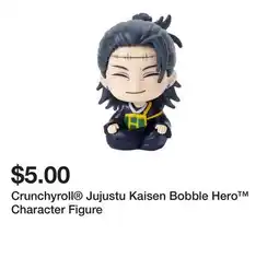 Five Below Crunchyroll Jujustu Kaisen Bobble Hero Character Figure offer