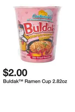 Five Below Buldak Ramen Cup 2.82oz offer