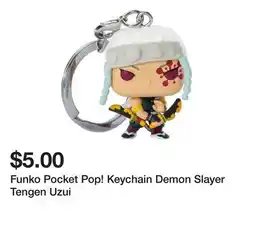 Five Below Funko Pocket Pop! Keychain Demon Slayer Tengen Uzui offer