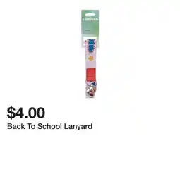 Five Below Back To School Lanyard offer