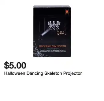 Five Below Halloween Dancing Skeleton Projector offer