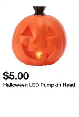 Five Below Halloween LED Pumpkin Head offer
