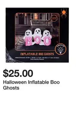 Five Below Halloween Inflatable Boo Ghosts offer