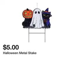 Five Below Halloween Metal Stake offer