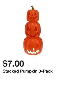 Five Below Stacked Pumpkin 3-Pack offer