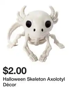 Five Below Halloween Skeleton Axolotyl Décor offer